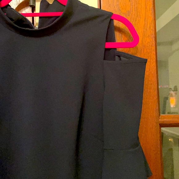 ABS designer navy dress - Picture 4 of 5